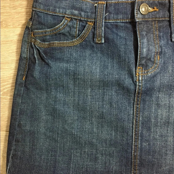 NWOT GAP Denim Jean Mini Skirt Size 4 - Picture 2 of 10